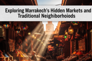 Marrakech local Markets